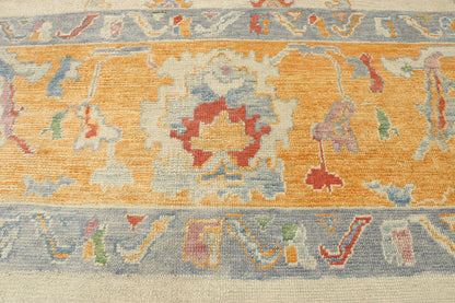 11 x 15 Colorful Turkish Oushak Rug 52154