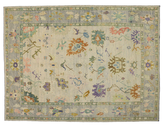 10 x 14 Oushak Rug 52155