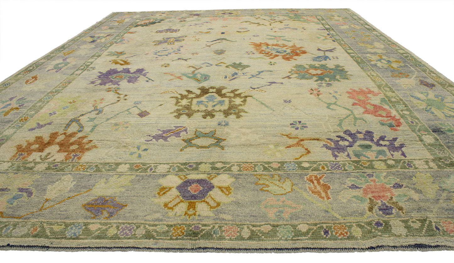 10 x 14 Oushak Rug 52155