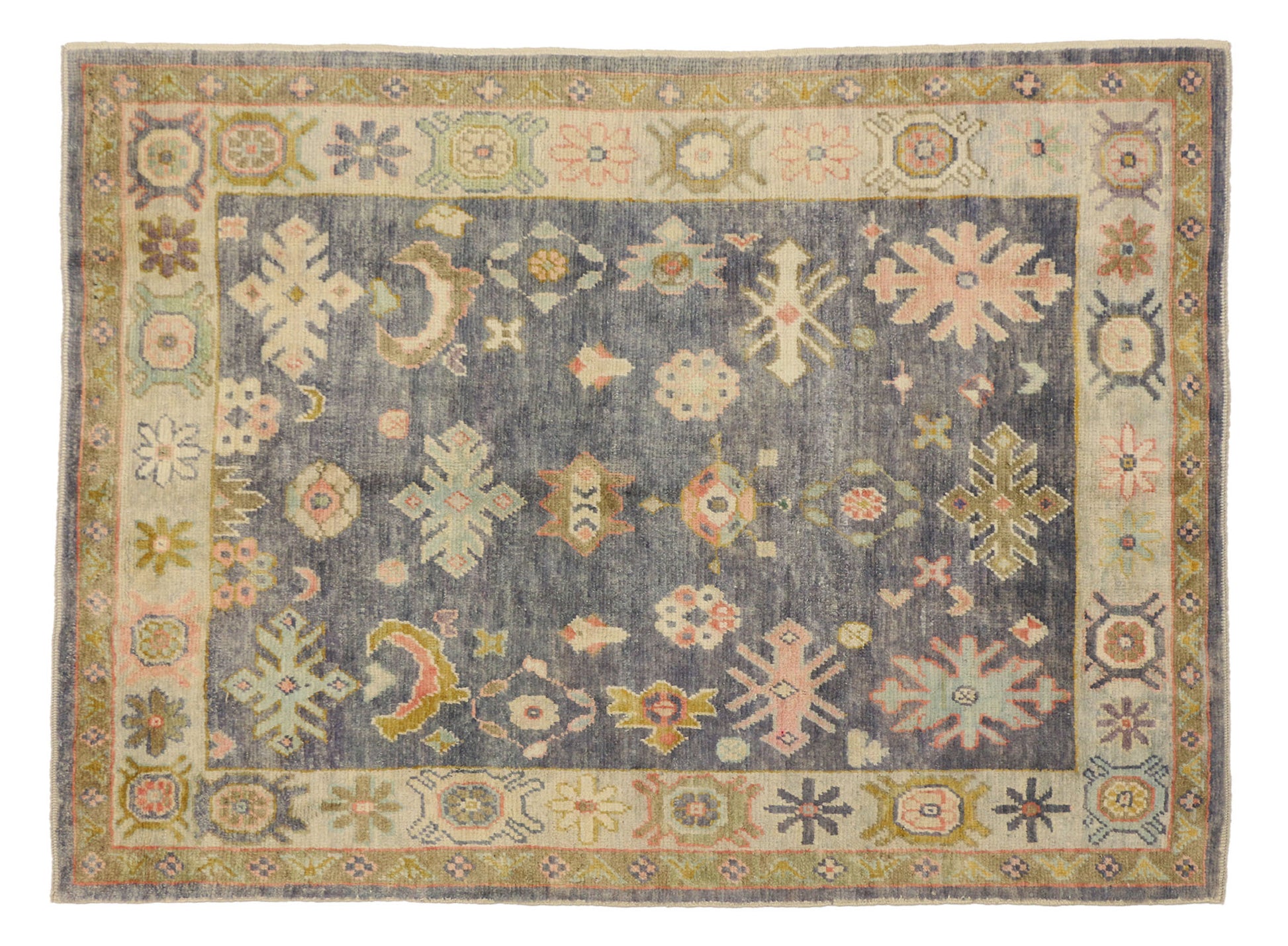 6 x 8 Oushak Rug 52158