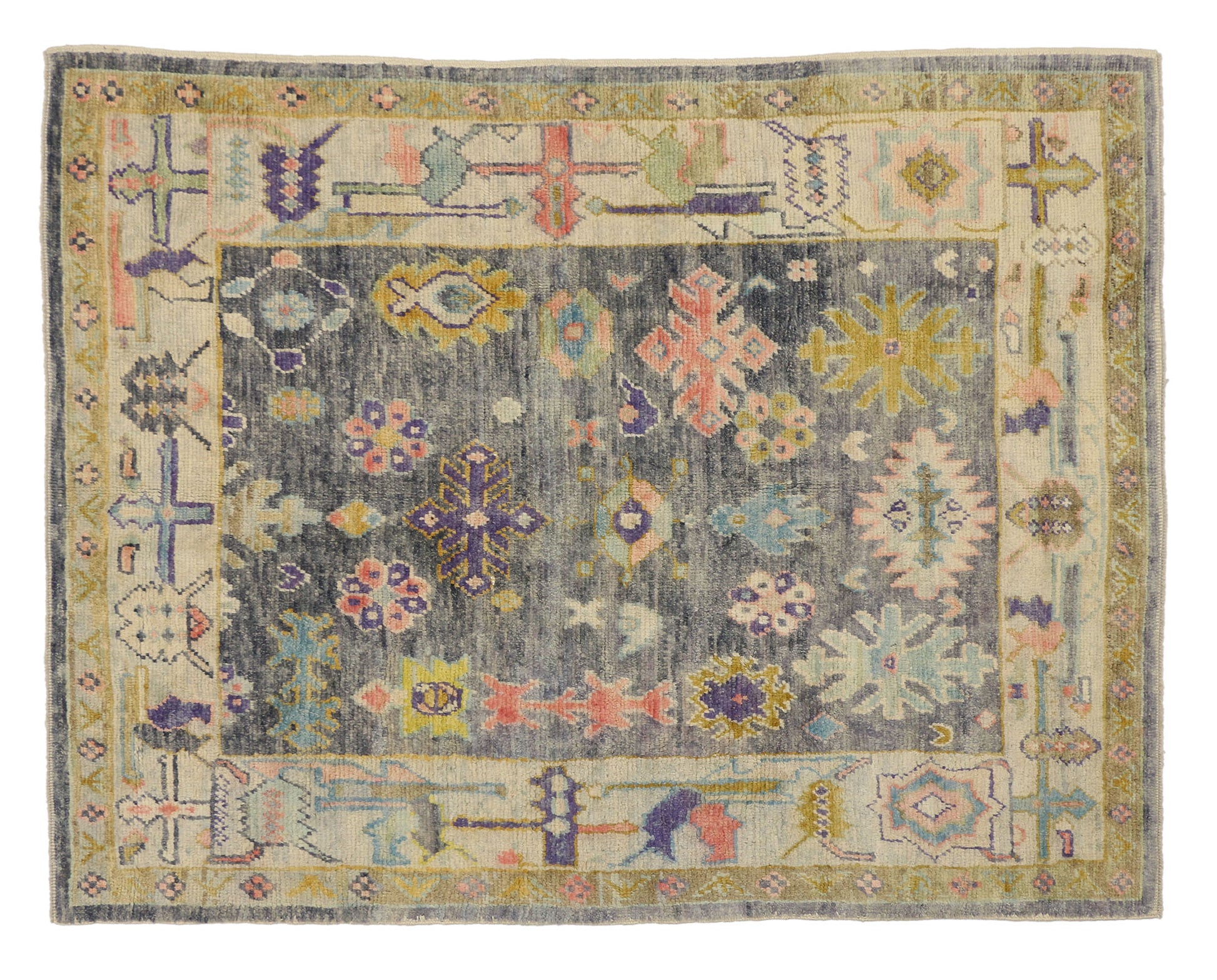 6 x 7 Oushak Rug 52159