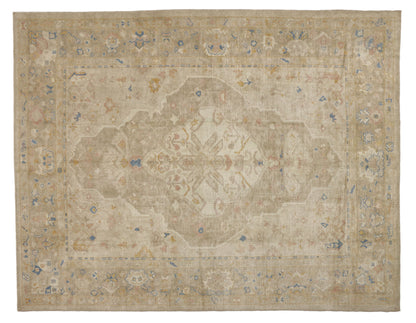 10 x 13 Oushak Rug 52163