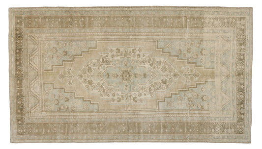 7 x 12 Vintage Oushak Rug 52173