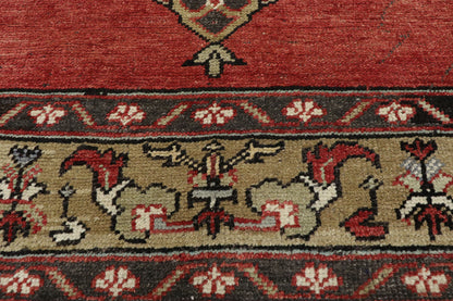5 x 11 Vintage Turkish Oushak Rug 52178