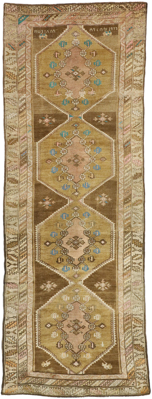4 x 12 Vintage Turkish Kars Rug 52179
