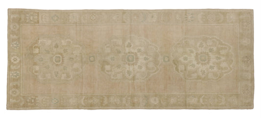 4 x 10 Vintage Oushak Rug 52181
