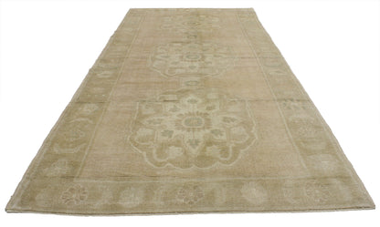 4 x 10 Vintage Oushak Rug 52181