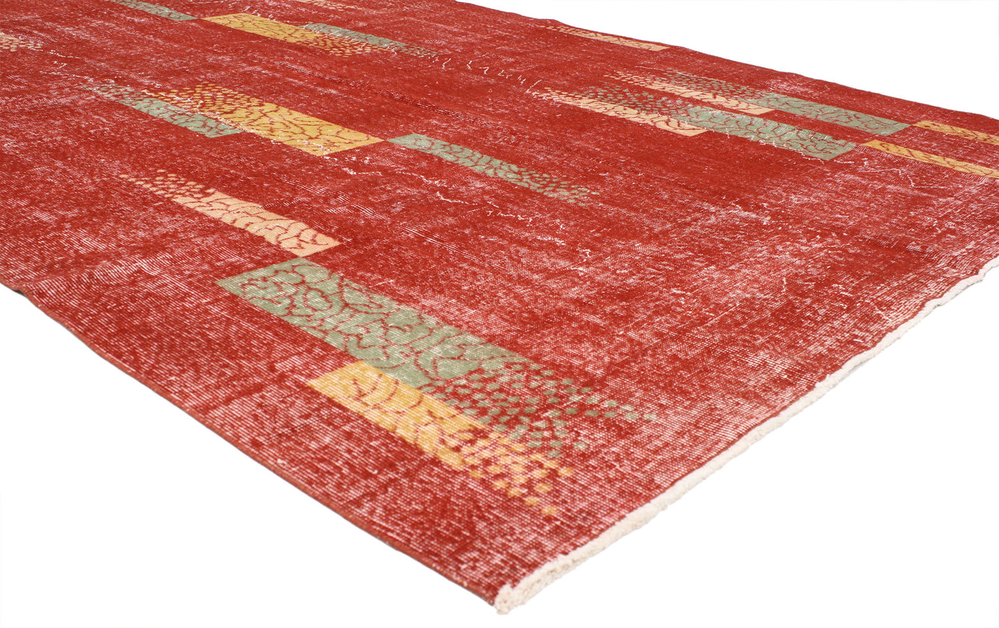 7 x 11 Zeki Muren Vintage Turkish Sivas Rug 52188