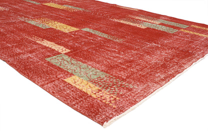 7 x 11 Zeki Muren Vintage Turkish Sivas Rug 52188