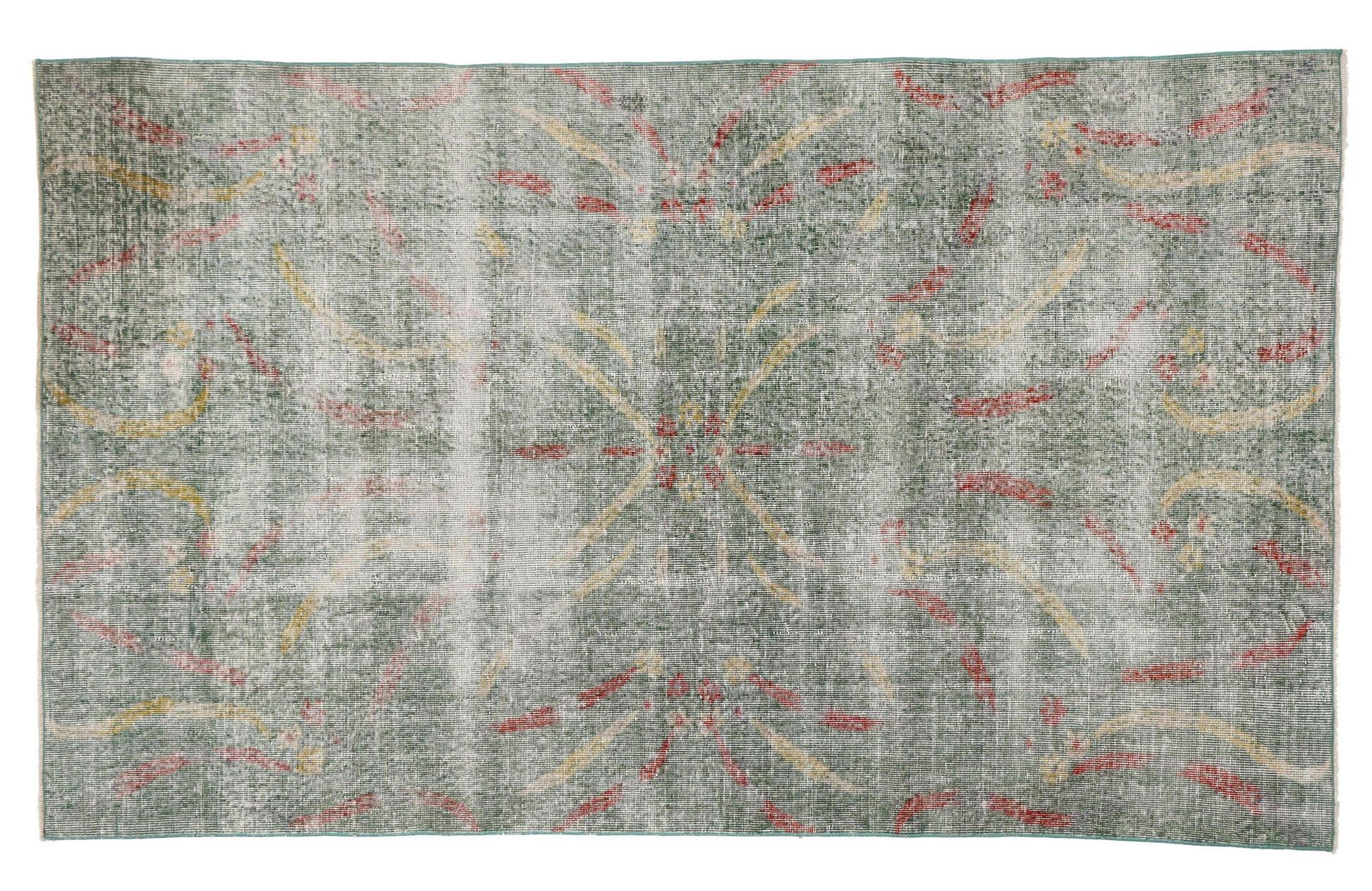 5 x 8 Zeki Muren Vintage Turkish Sivas Rug 52191
