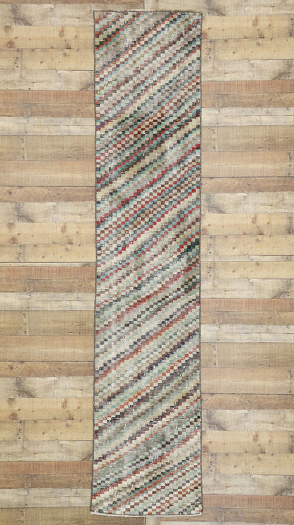2 x 10 Vintage Turkish Sivas Runner 52193