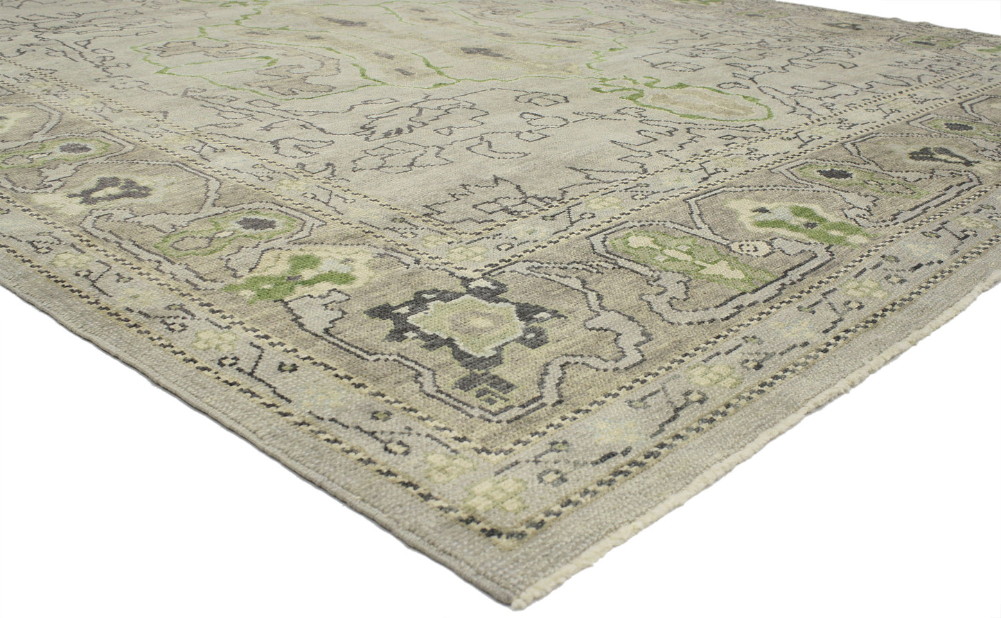 9 x 12 Modern Turkish Oushak Rug 52237