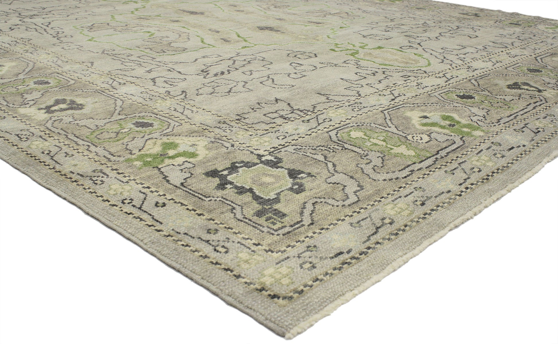9 x 12 Modern Turkish Oushak Rug 52237
