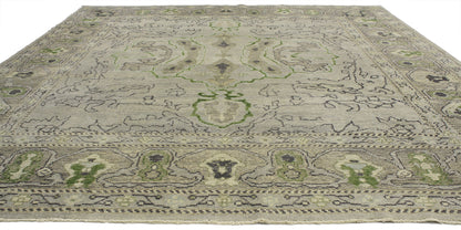 9 x 12 Modern Turkish Oushak Rug 52237