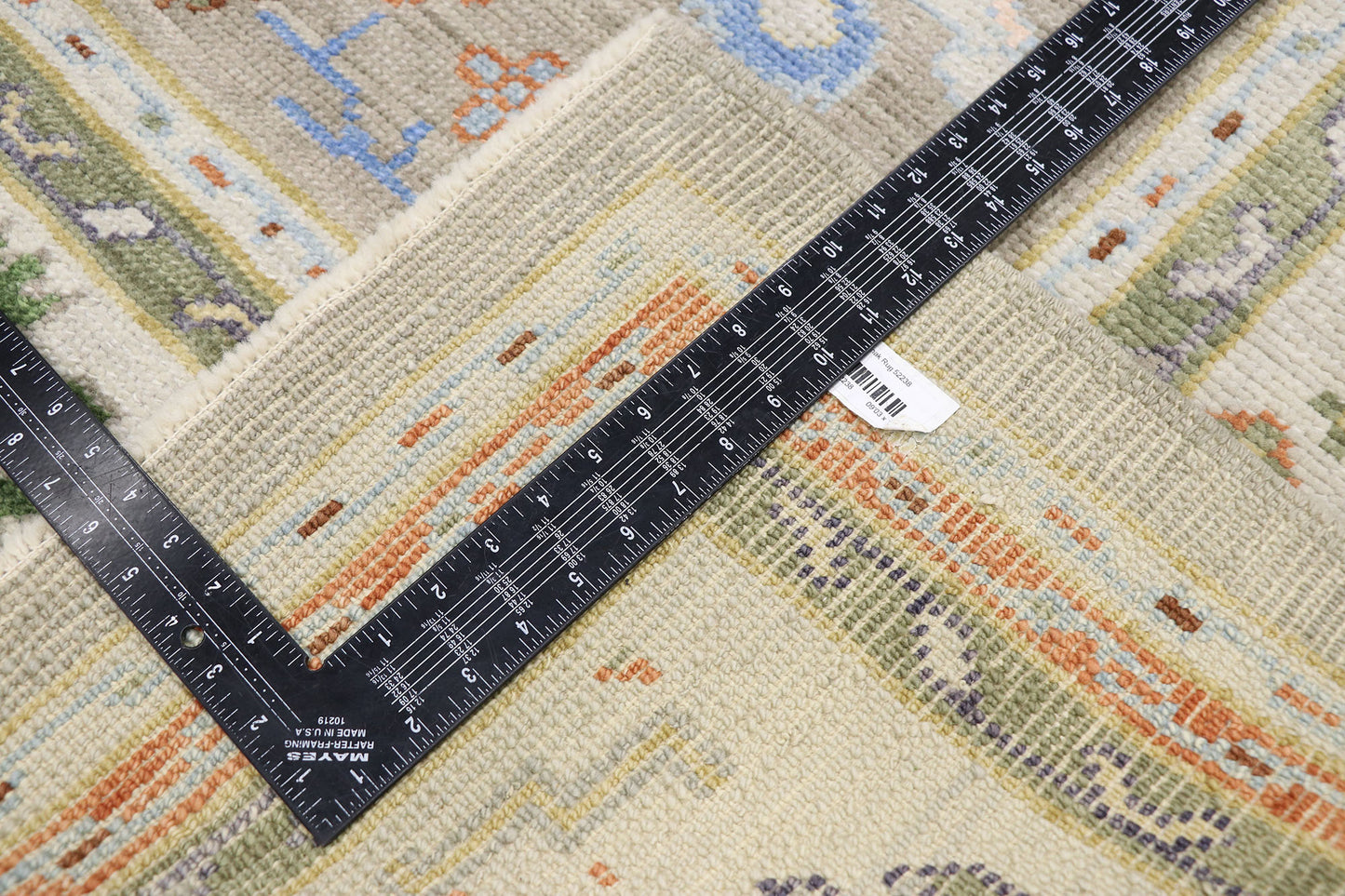 9 x 12 Colorful Turkish Oushak Rug 52238