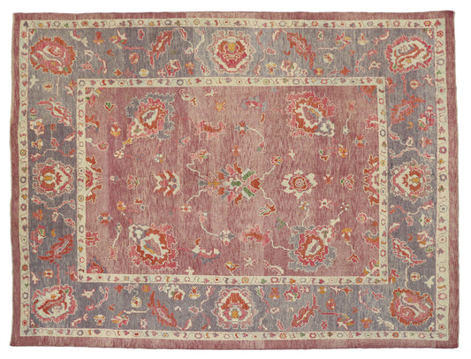 10 x 13 Oushak Rug 52244
