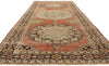 5 x 14 Vintage Turkish Oushak Rug 52248