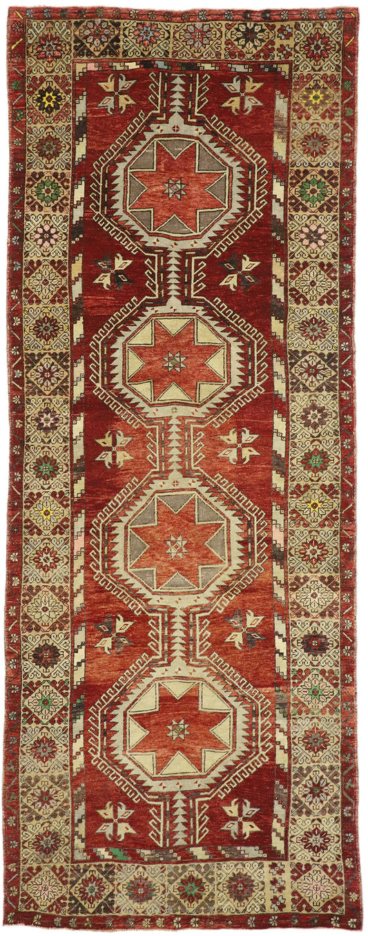 5 x 13 Vintage Oushak Rug 52249