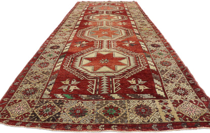 5 x 13 Vintage Oushak Rug 52249