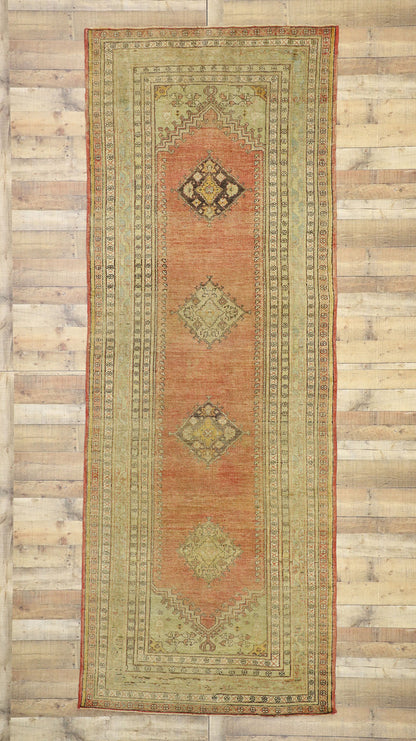 5 x 13 Vintage Oushak Rug 52250