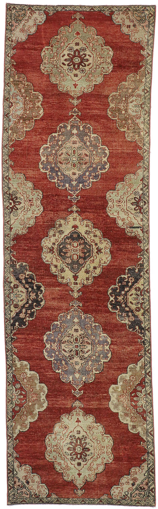 4 x 12 Vintage Oushak Rug 52251