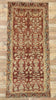 5 x 10 Vintage Turkish Oushak Gallery Rug 52253