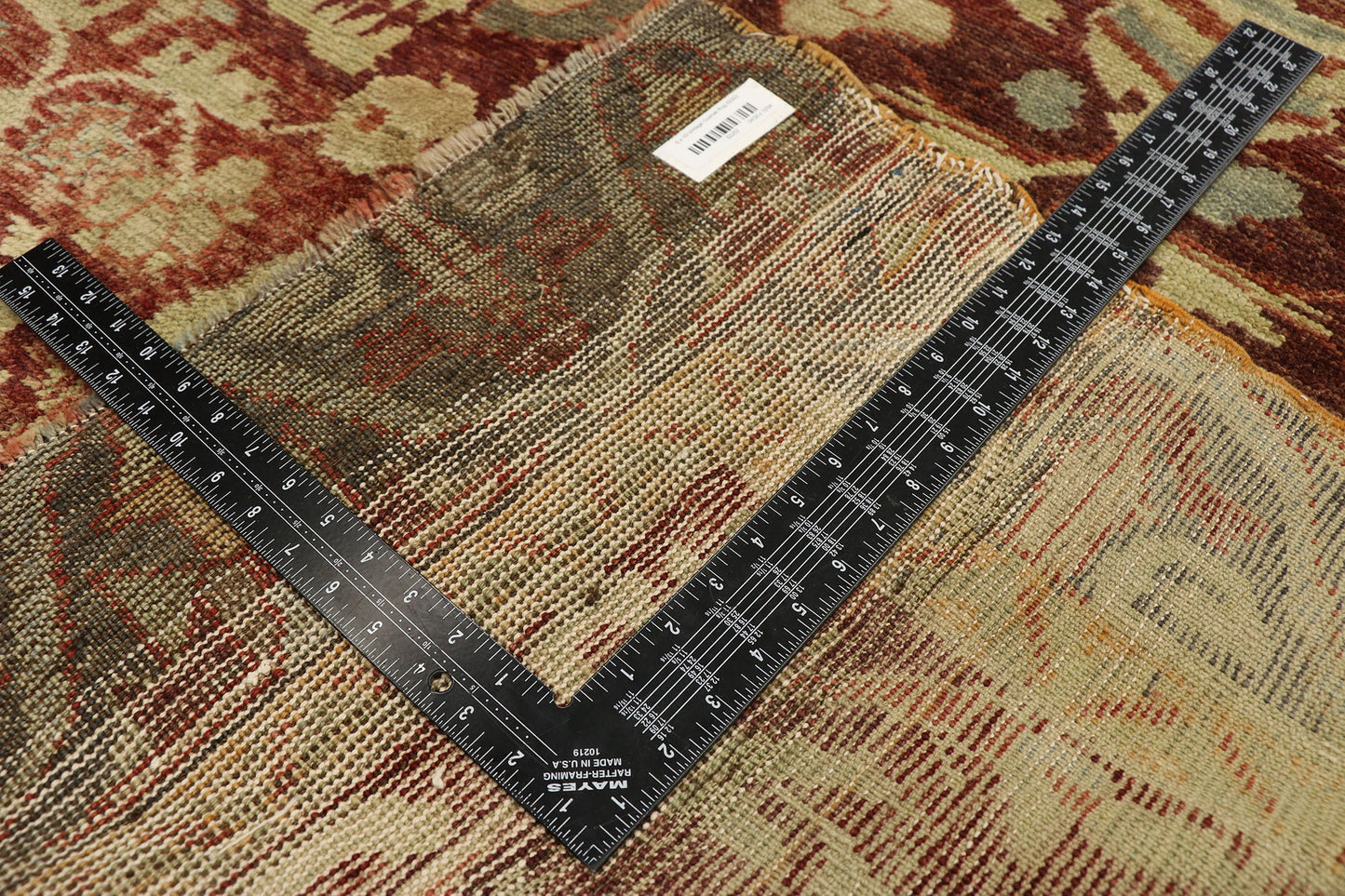 5 x 10 Vintage Turkish Oushak Gallery Rug 52253