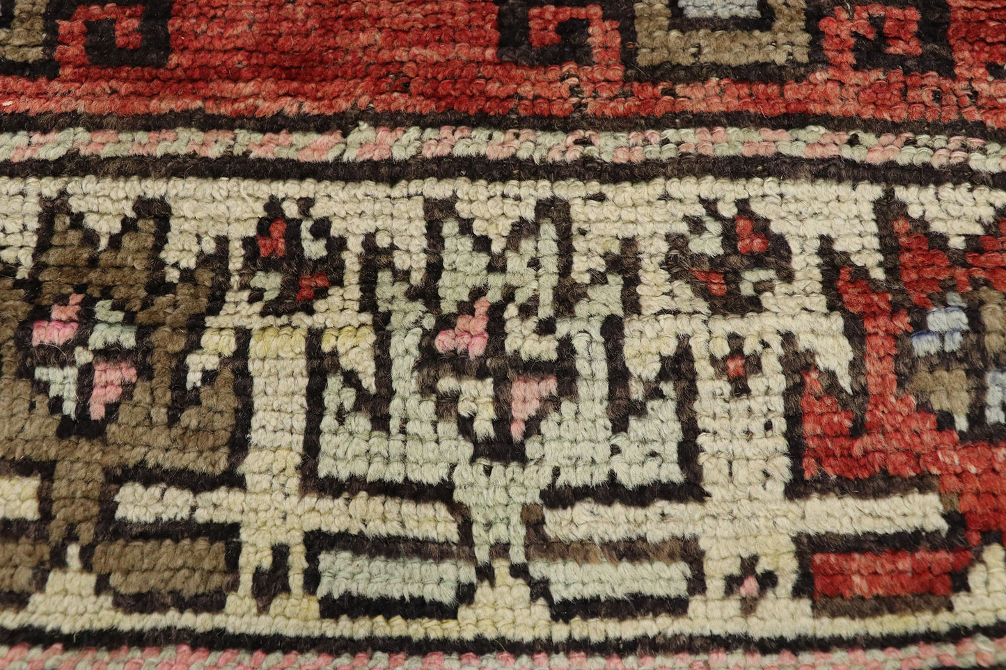 3 x 10 Vintage Oushak Rug 52255