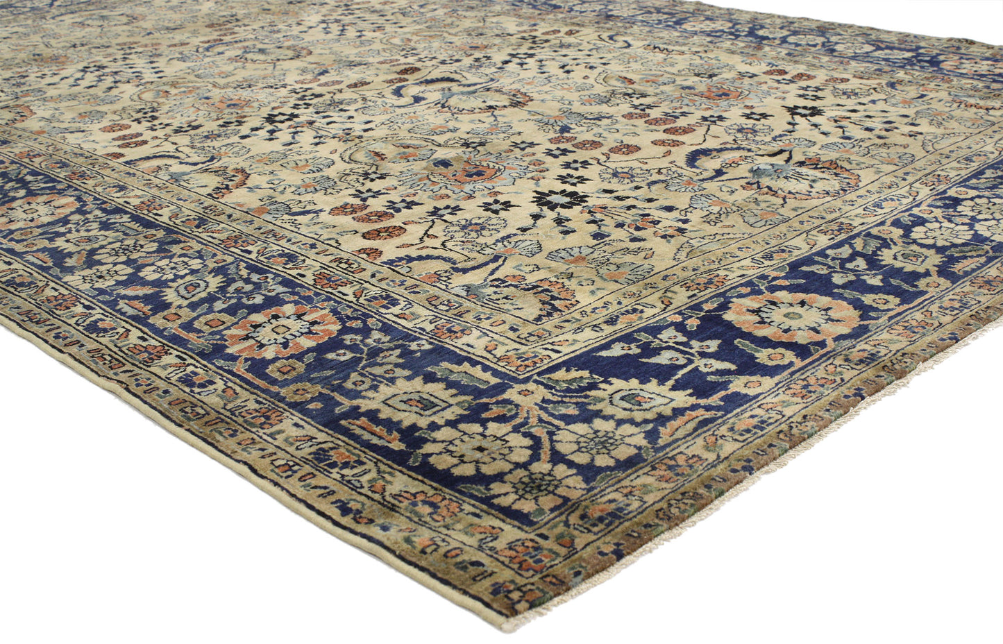 6 x 10 Antique Persian Sarouk Rug 52259