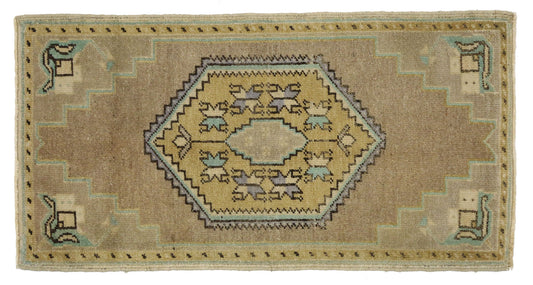 2 x 3 Vintage Yastik Rug 52275
