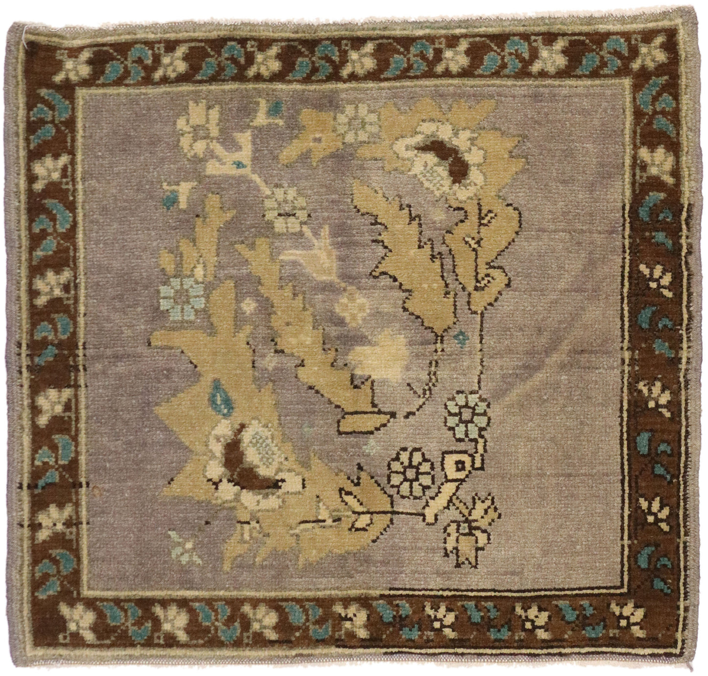 2 x 2 Vintage Yastik Rug 52278