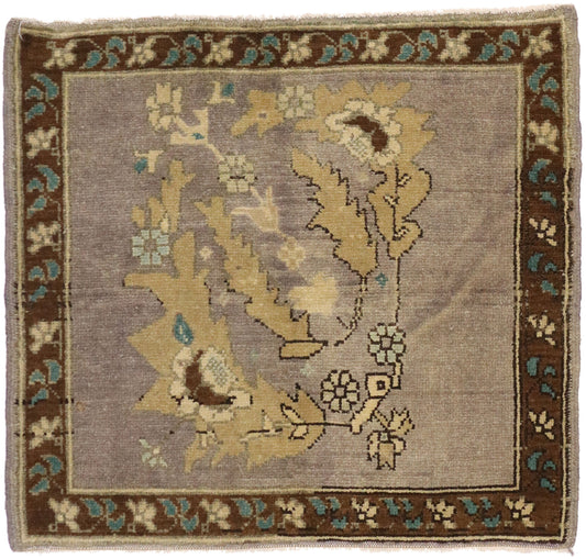 2 x 2 Vintage Yastik Rug 52278