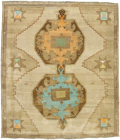 11 x 13 Vintage Oushak Rug 52287