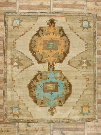 11 x 13 Vintage Oushak Rug 52287