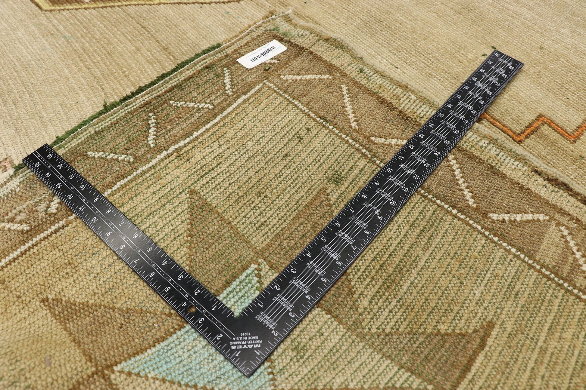 11 x 13 Vintage Oushak Rug 52287