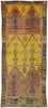 5 x 11 Vintage Turkish Oushak Rug 52290