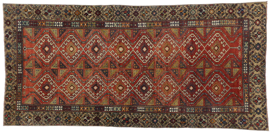 4 x 8 Vintage Oushak Rug 52291