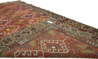 4 x 8 Vintage Oushak Rug 52291