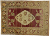 4 x 6 Vintage Turkish Oushak Rug 52299