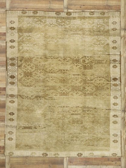 8 x 10 Vintage Oushak Rug 52302