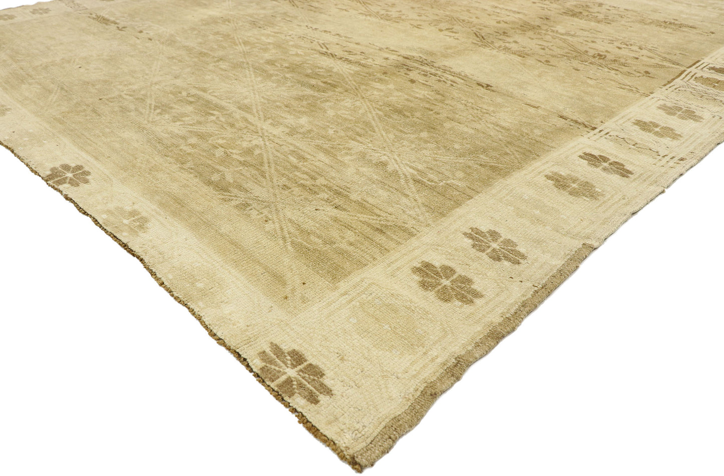 8 x 10 Vintage Oushak Rug 52302