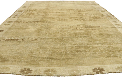 8 x 10 Vintage Oushak Rug 52302