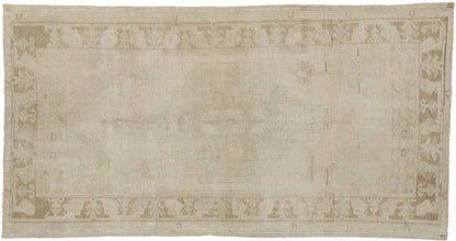 3 x 6 Vintage Oushak Rug 52305