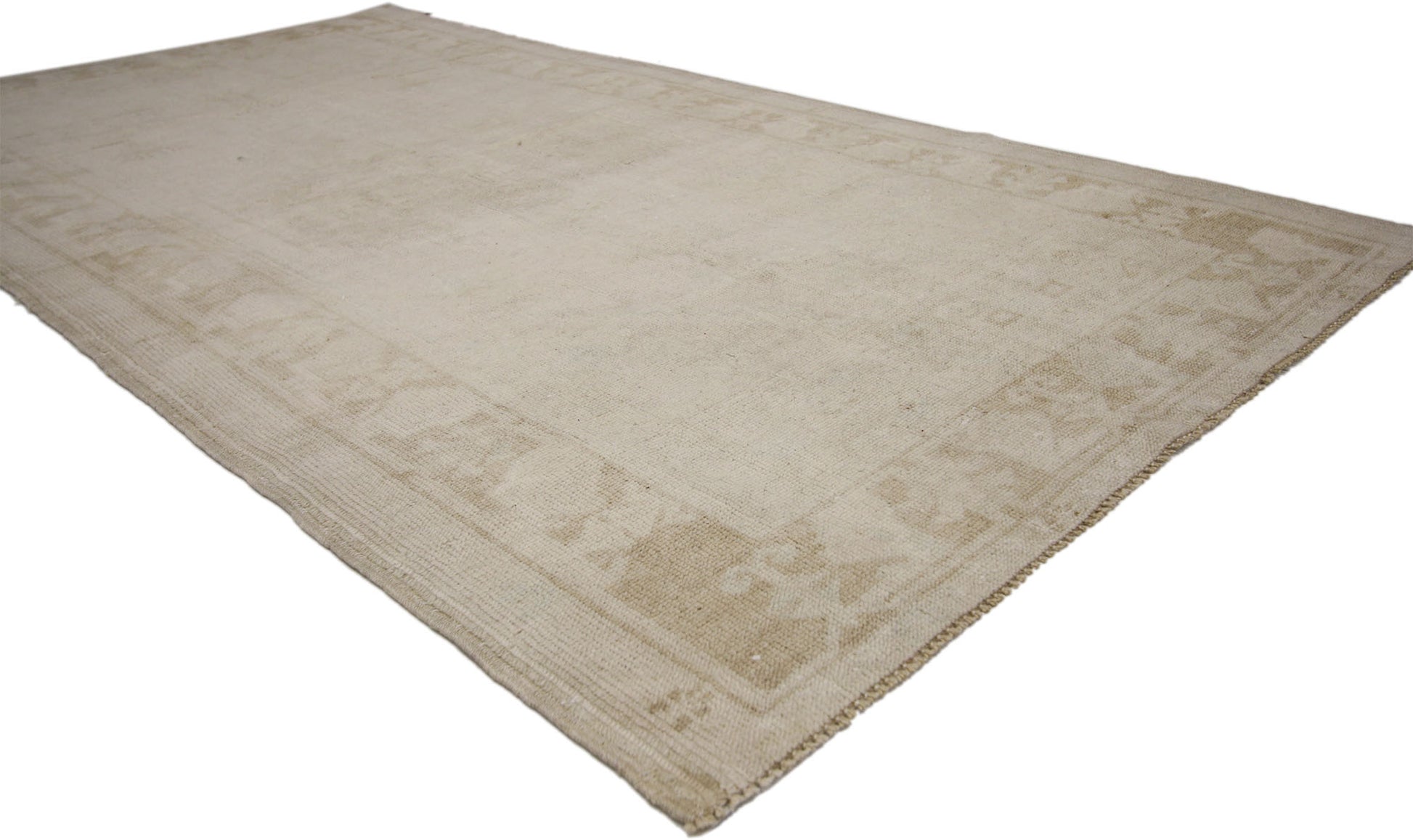 3 x 6 Vintage Oushak Rug 52305