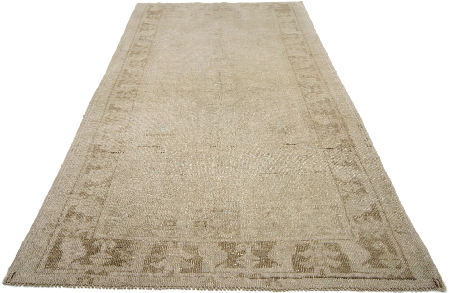 3 x 6 Vintage Oushak Rug 52305
