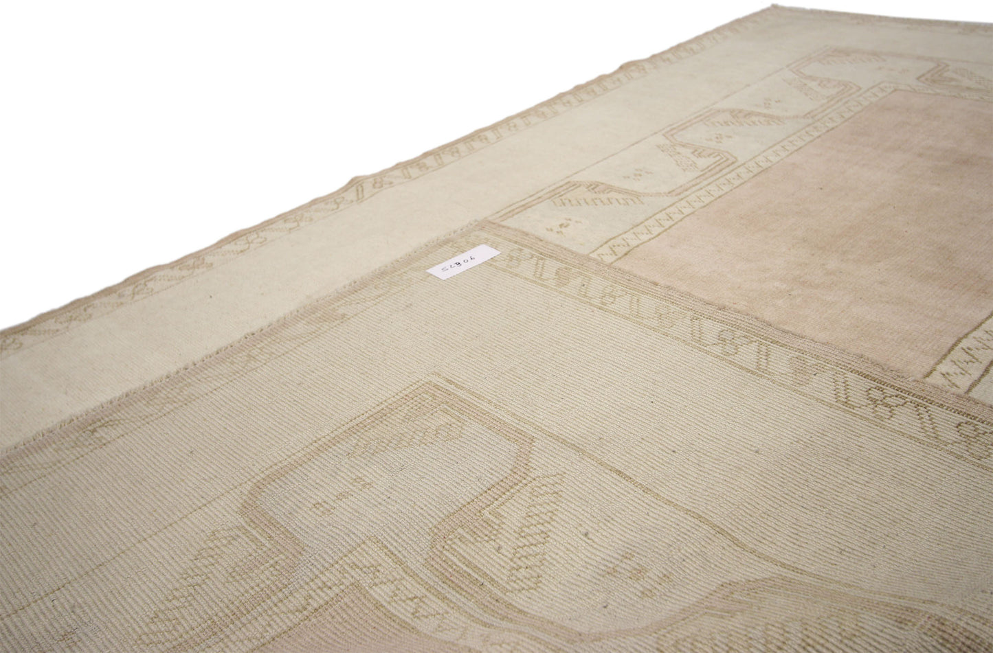 4 x 7 Vintage Turkish Oushak Rug 52306