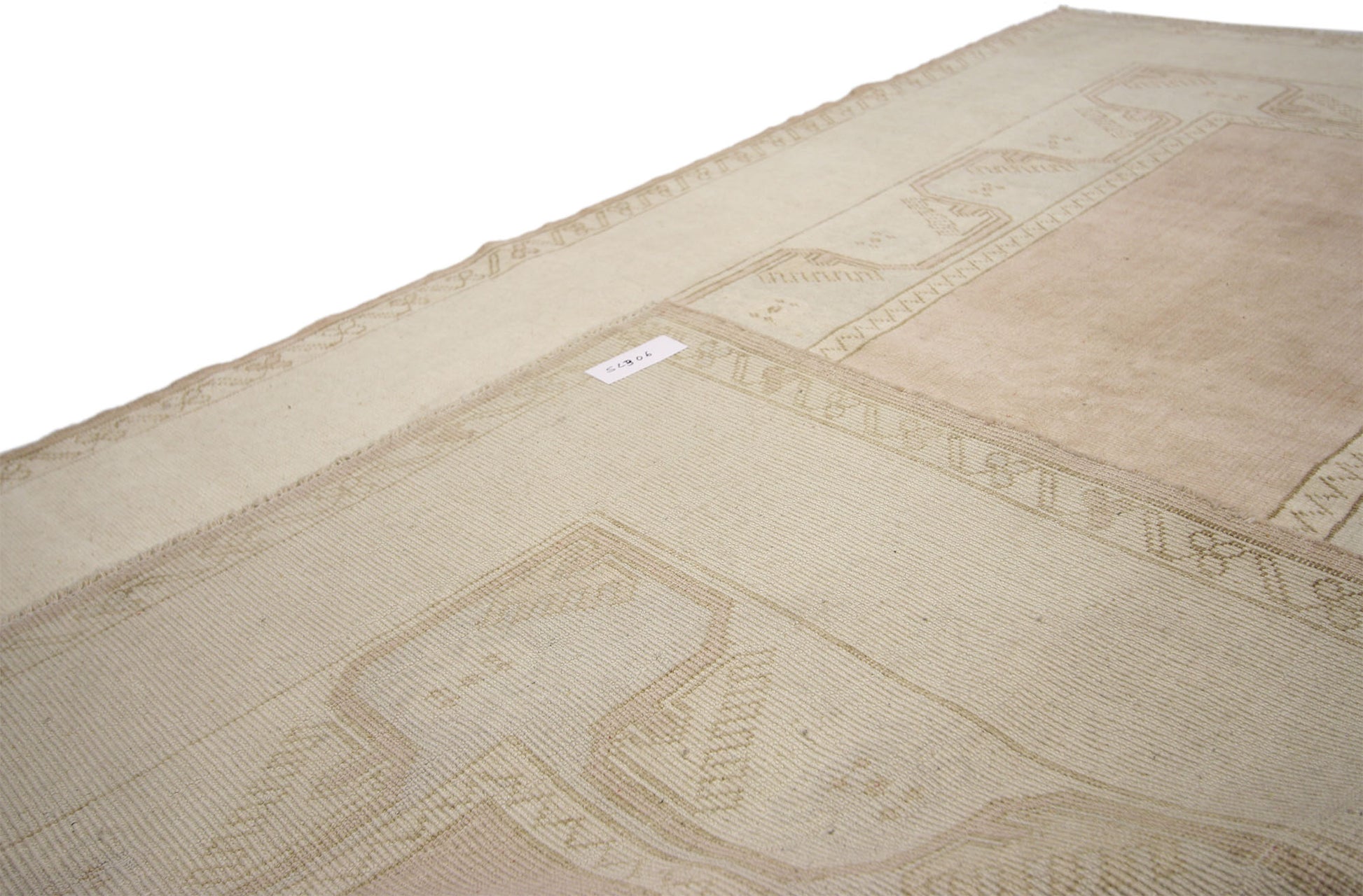 4 x 7 Vintage Turkish Oushak Rug 52306