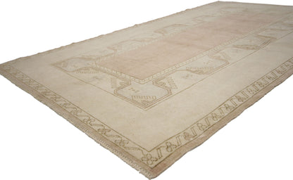 4 x 7 Vintage Turkish Oushak Rug 52306