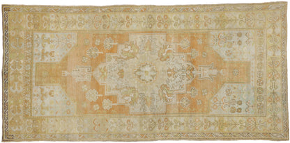 4 x 8 Vintage Oushak Rug 52307