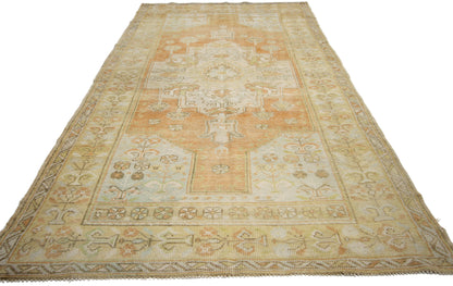4 x 8 Vintage Oushak Rug 52307